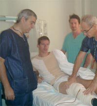 BORJA SER&Aacute; BAJA TRES MESES Y MEDIO